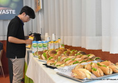 Tomatoworld verzorgde al de bezoekers van het event met een lekker broodje en, hoe kan het ook anders, heerlijke tomatensoep.